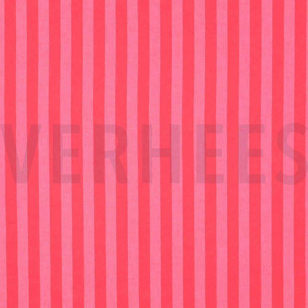 COTTON YARN DYED STRIPES PINK