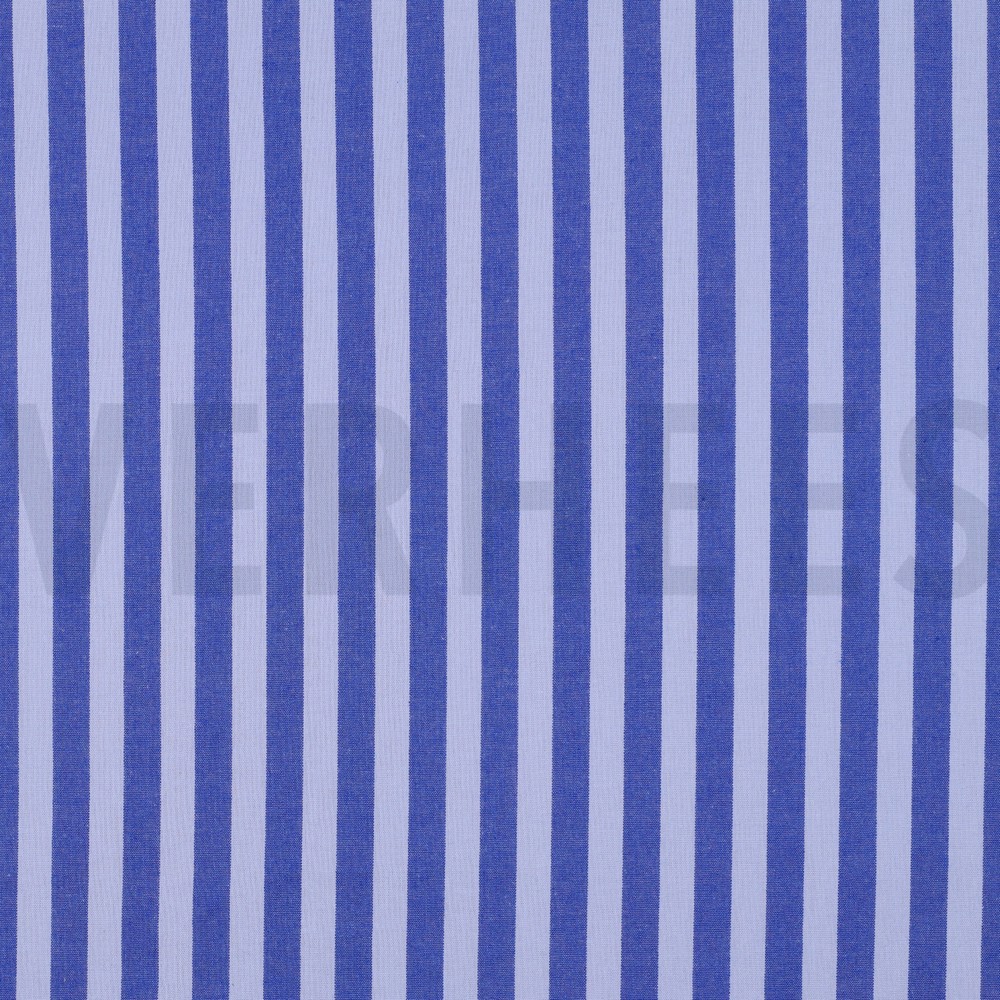 COTTON YARN DYED STRIPES BLUE