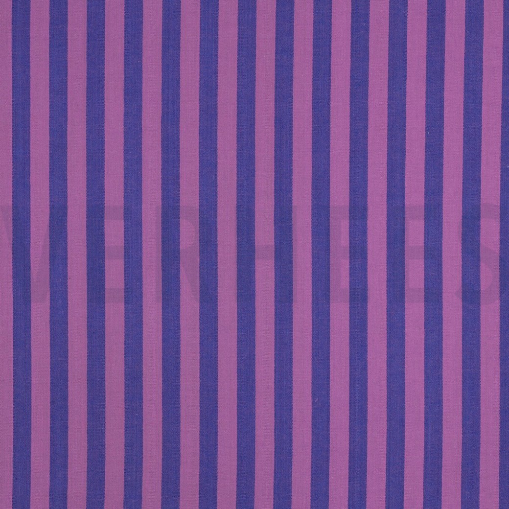 COTTON YARN DYED STRIPES PURPLE