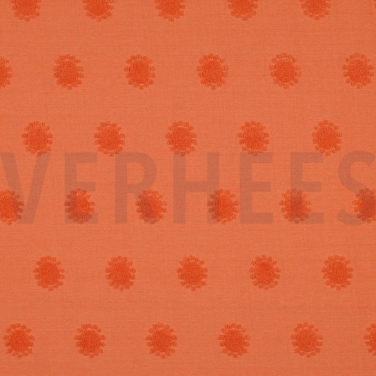 COTON ÉPONGE TRICOT SOLEIL ORANGE #7