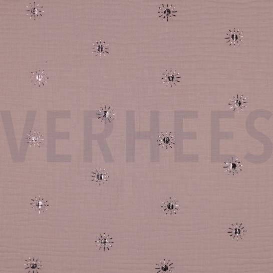 MUSSELIN FOLIE SONNIG SANFTROSA #7