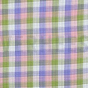 DOUBLE GAUZE DOUBLE SIDED CHECKS LIGHT PINK / LAVENDER (thumbnail)