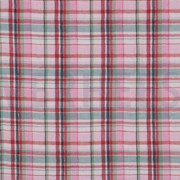 DOUBLE GAUZE YARN DYED CHECKS MUTLICOLOUR / LIGHT PINK (thumbnail)