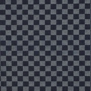 DENIM JACQUARD CHECKS JEANS (thumbnail)
