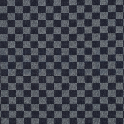 DENIM JACQUARD KAROS JEANSBLAU (hover)