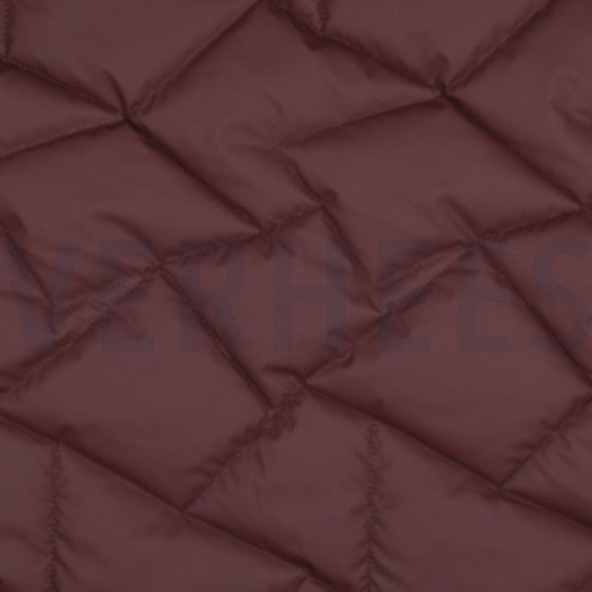 GEWATTEERD GEOMETRISCH BORDEAUX #7