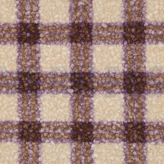 BOUCLÉ CHECKS GRAPE #7