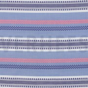 COTTON YARN DYED JACQUARD NEON LIGHT BLUE / PINK (thumbnail)