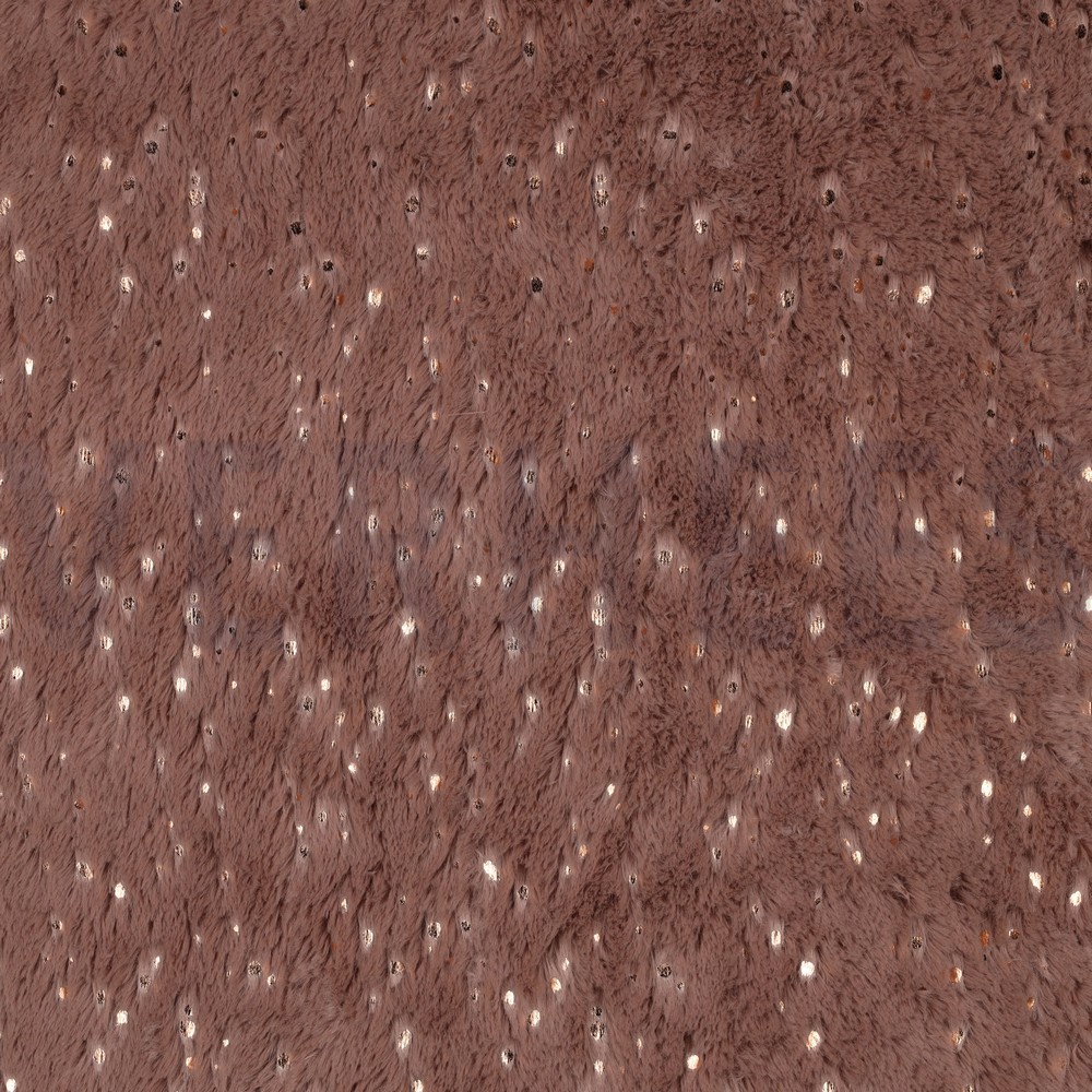 FUR WITH FOIL DARK ROSE (hover)