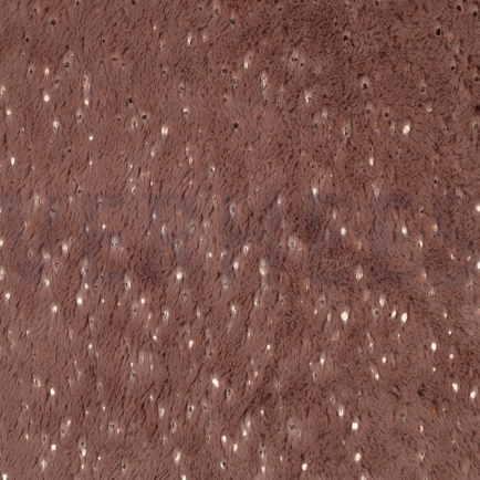 FAUX FUR WITH FOIL DARK ROSE (hover)