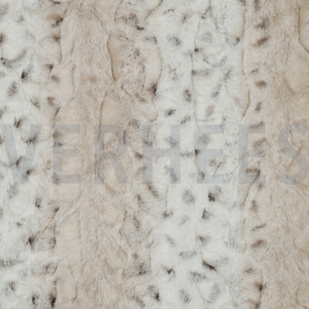 FAUX FUR ANIMAL SKIN BROWN (hover)