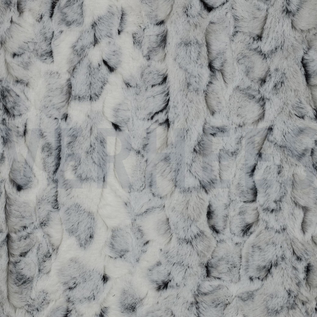 FUR ANIMAL SKIN BLACK