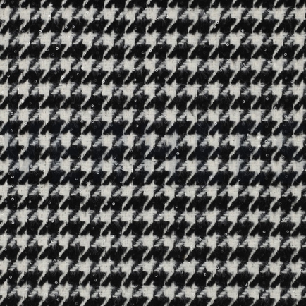 PIED DE POULE SEQUINS BLACK (hover)