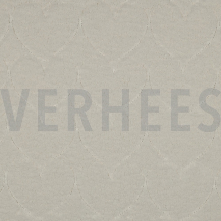 TEDDYSTOFF JACQUARD HERZEN ECRU (hover)