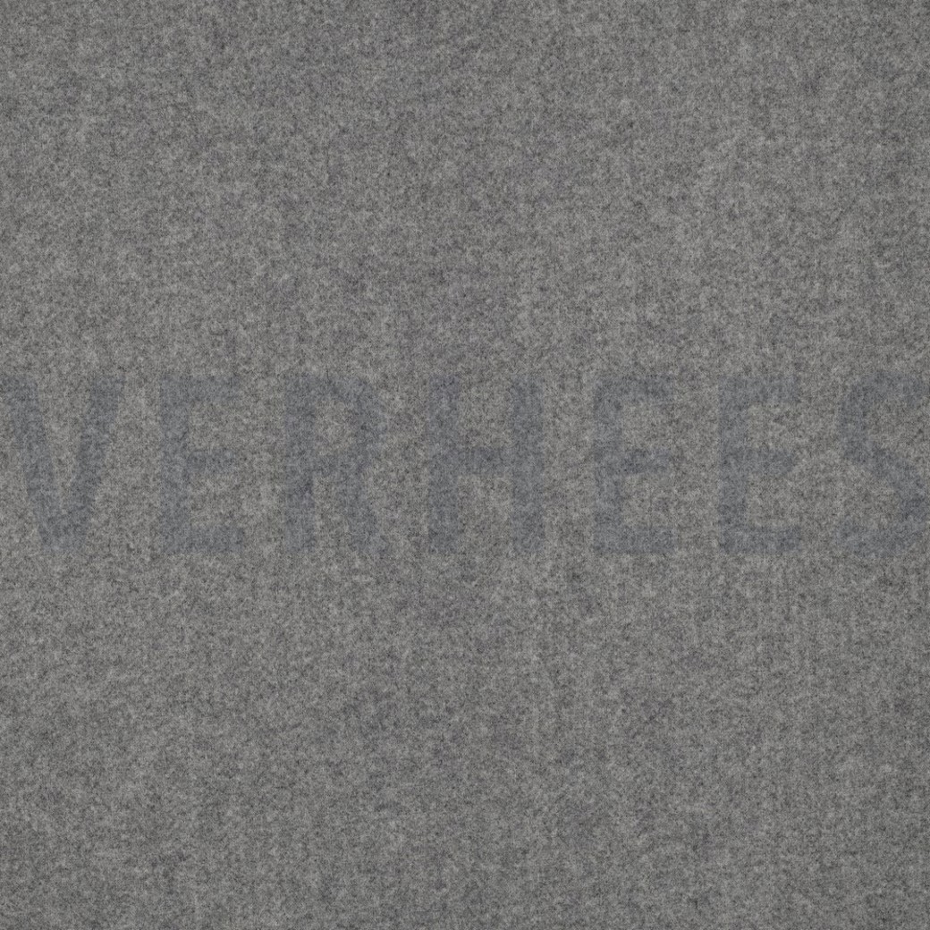 KNITTED WOOL LOOK GREY MELANGE