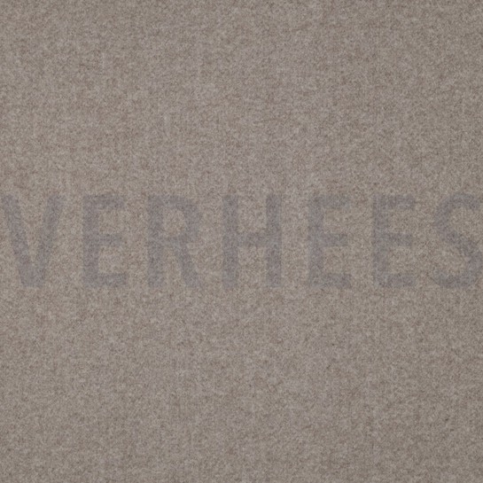 STRICK WOLLLOOK TAUPE MELIERT #7