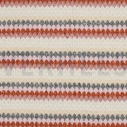 KNITTED YARN DYED STRIPES DARK ROSE (thumbnail)
