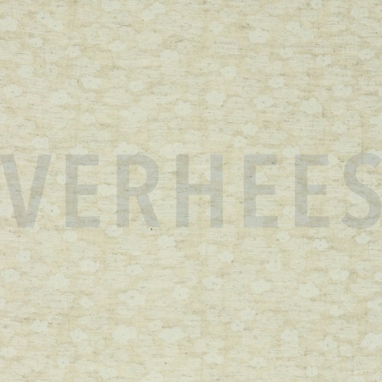 COTTON LINEN JACQUARD NATURAL #7