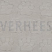 FLEECE DOG PAWS ECRU (thumbnail)