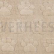 FLEECE DOG PAWS BEIGE (thumbnail)
