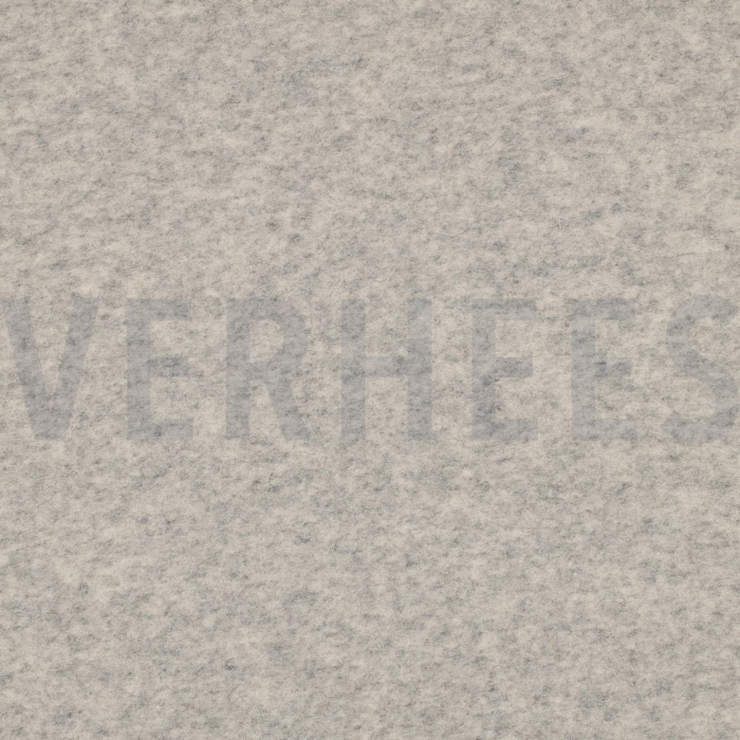 MERINO WOOL FLEECE LIGHT GREY
