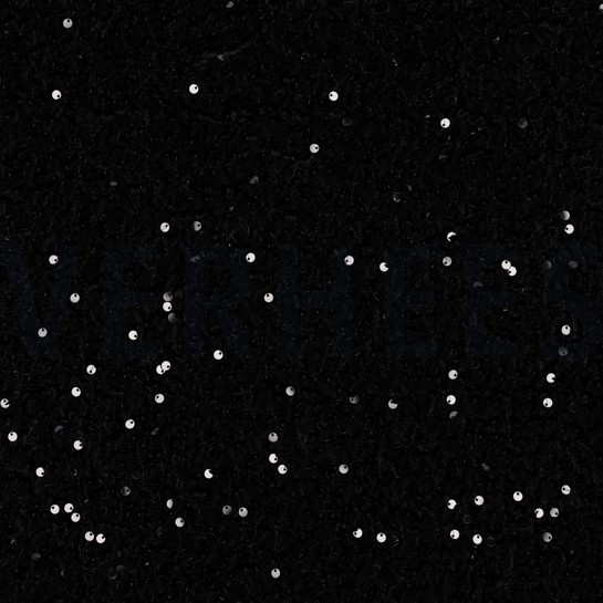 SEQUINS VELVET BLACK #7