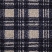 BOUCLE CHECK NAVY (thumbnail)