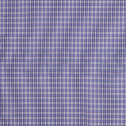 COTTON YARN DYED CHECKS SHINY THREAD LAVENDER (hover)