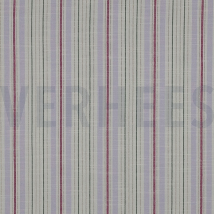 COTTON YARN DYED STRIPES LUREX LILAC (hover)