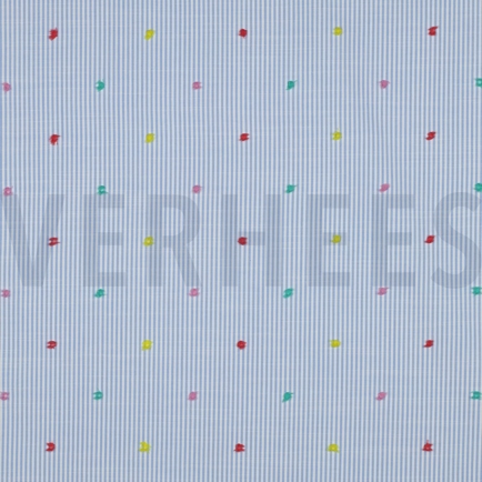 COTTON STRIPES DOBBY BLUE (hover)