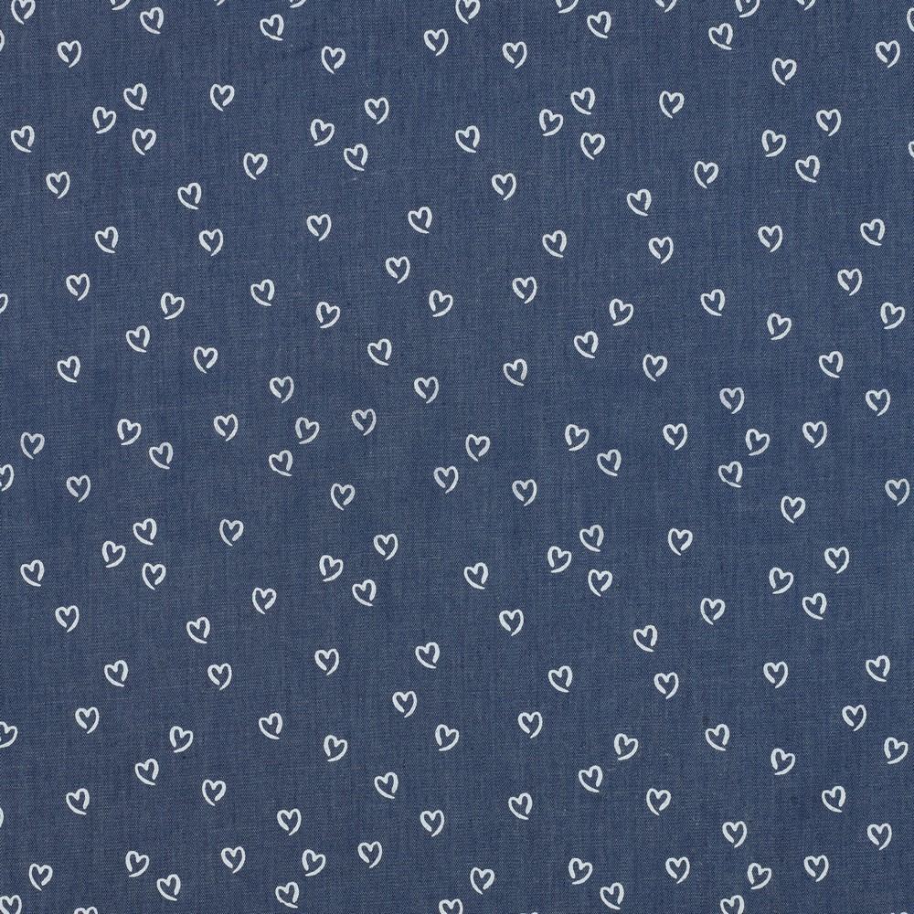DENIM HEARTS INDIGO