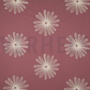 COTTON EMBROIDERY FLOWERS MAUVE (thumbnail)