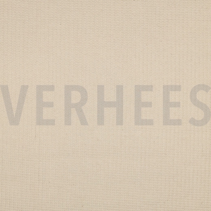 COTTON KNITTED WAFFLE GOTS NATURAL (hover)