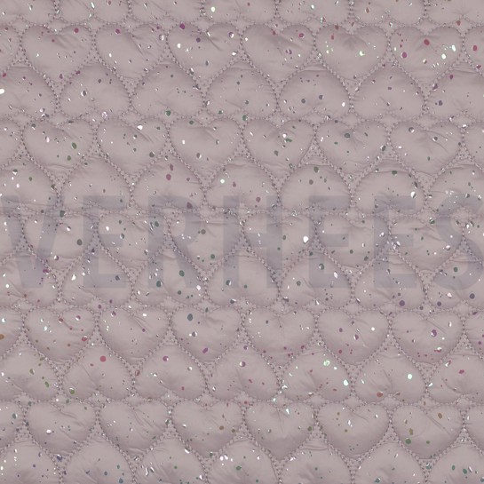 STEPPED FOIL HEARTS DARK POWDER #7