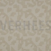 LINEN COTTON JACQUARD ABSTRACT NATURAL (thumbnail)
