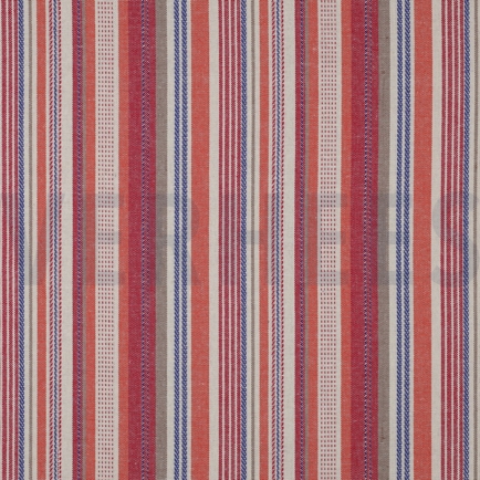 LINEN VISCOSE  YARN DYED STRIPES MULTICOLOUR (hover)