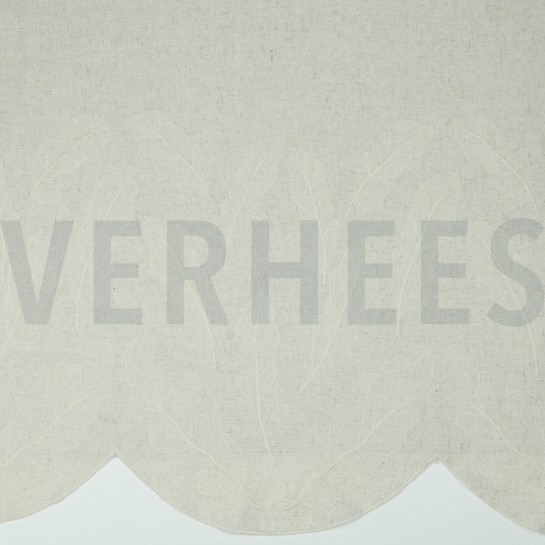 LIN VISCOSE BORDURE UN CÔTÉ NATUREL #7