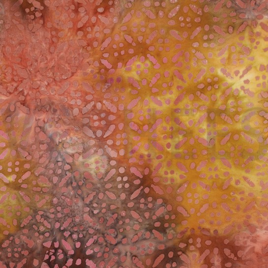 HANDCRAFTED BATIK VISCOSE YELLLOW #7