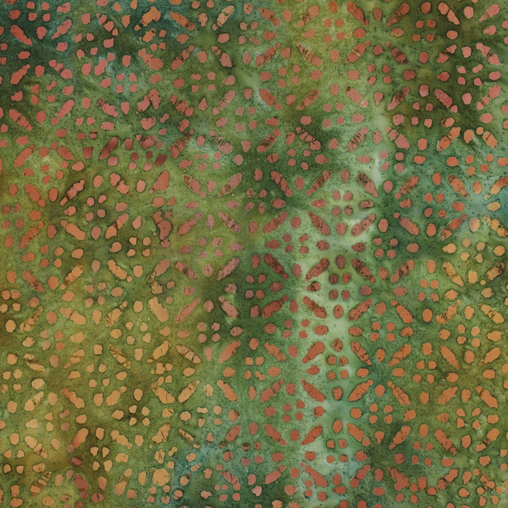 HANDCRAFTED BATIK VISCOSE GREEN