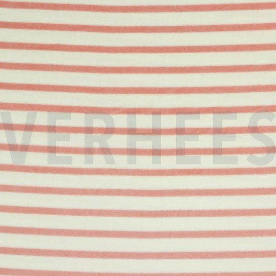 NICKY VELOURS RAYURES TEINTES FIL ROSE POUDRÉ #7