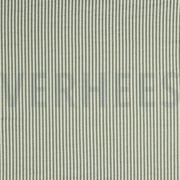 JERSEY JACQUARD STRIPES ARMY GREEN (thumbnail)