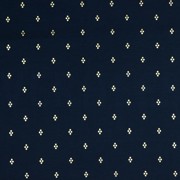 JERSEY FOIL DOTS NAVY (thumbnail)
