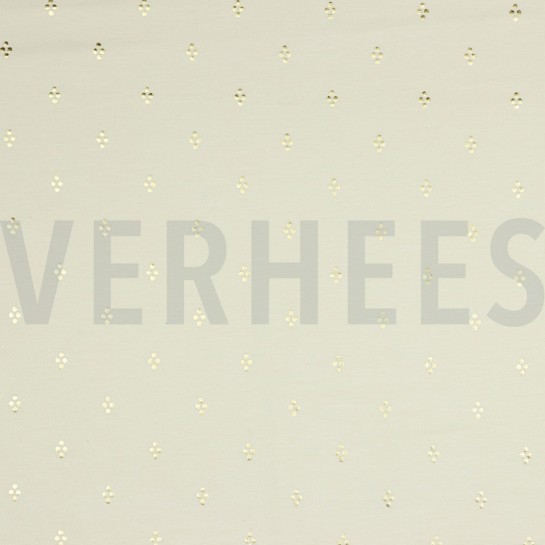 JERSEY FOLIE PUNKTE SAND #7