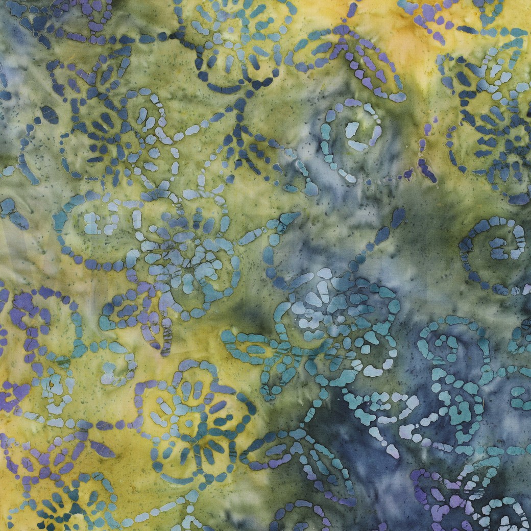 HANDCRAFTED BATIK COTTON GREEN