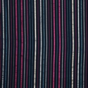 COTTON LUREX STRIPE NAVY (thumbnail)