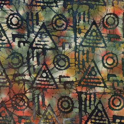 HANDCRAFTED BATIK COTTON GREEN (hover)