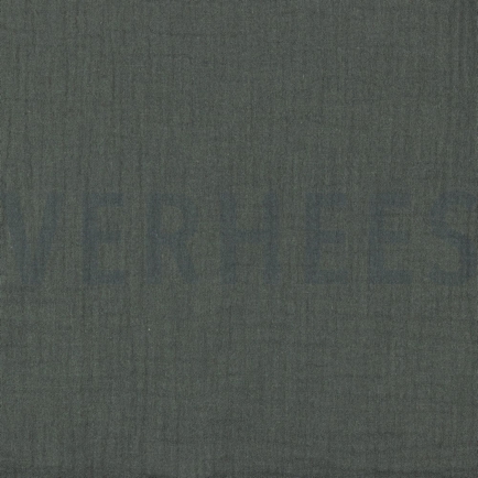 DOUBLE GAUZE GOTS DARK GREY (hover)