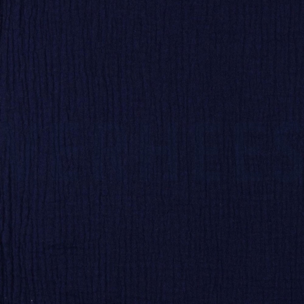 DOUBLE GAUZE GOTS NAVY (hover)