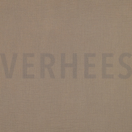 DOUBLE GAUZE GOTS TAUPE (hover)