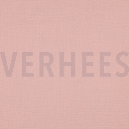 DOUBLE GAUZE GOTS LIGHT ROSE (hover)